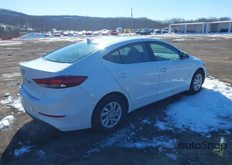 2017 Hyundai Elantra Se z USA, uszkodzony, nr VIN 5NPD74LF1HH137144